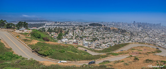 San Francisco from Twin Peak