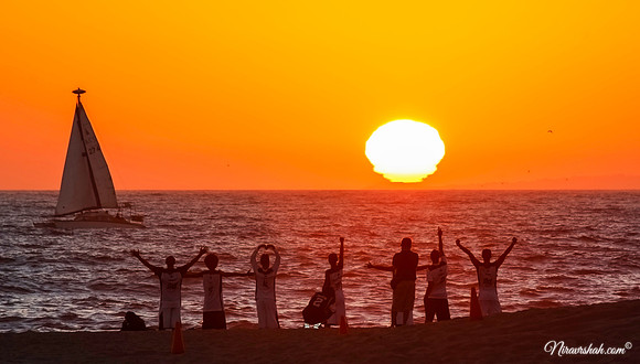 Venice Beach Sun Set