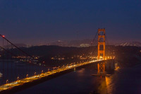 Golden Gate Bridge During Sunset
