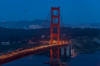 Golden Gate Bridge During Sunset