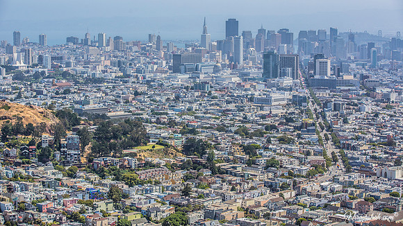 San Francisco from Twin Peak
